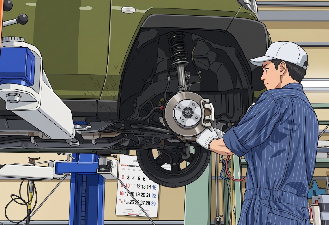 次の車検まで安心して乗れる整備